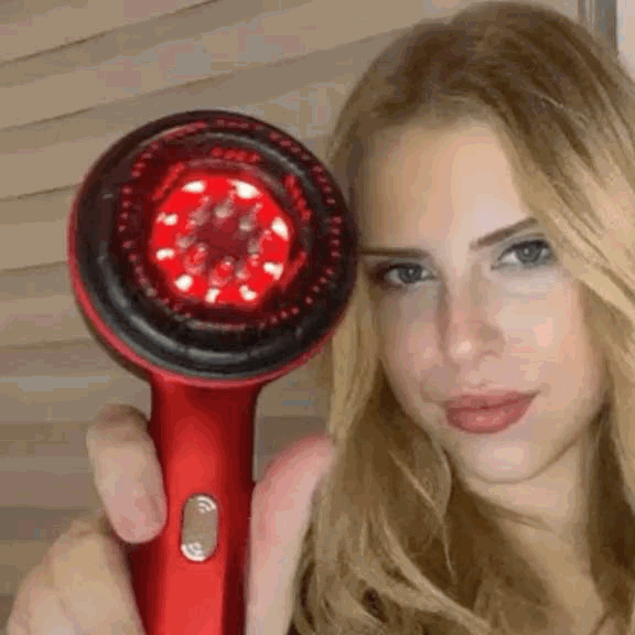 2-in-1 Elektrische Kopfhautmassage- und Haarölbürste